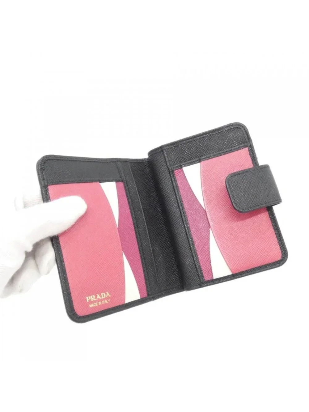 Prada Wallet Gold